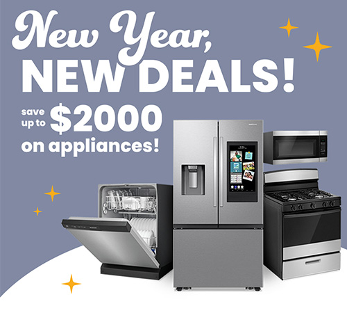 Save up to $2000 on appliances