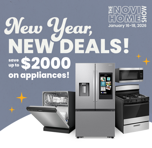 New Year, New Deals save up to $2000 on appliances