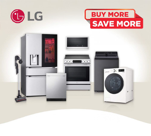 Save up to $800 on LG appliances