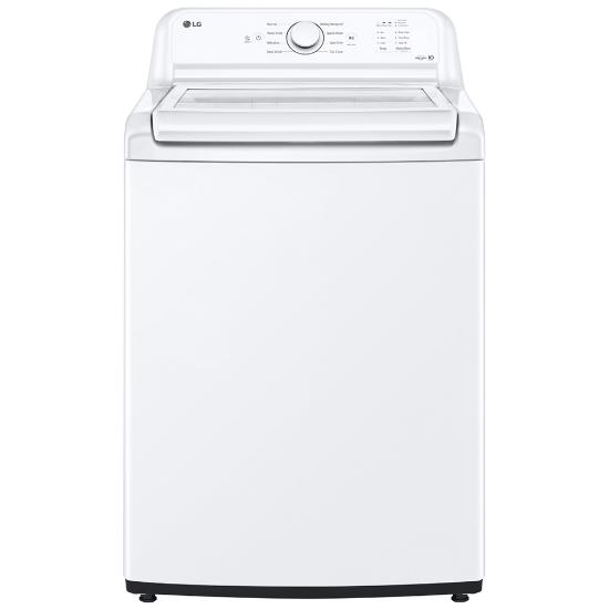 LG 4.1 Cu. Ft. Capacity Top Load Washer with Agitator and SlamProof Glass Lid