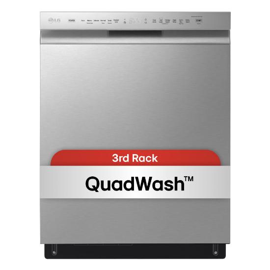 LG Front Control Dishwasher with QuadWash