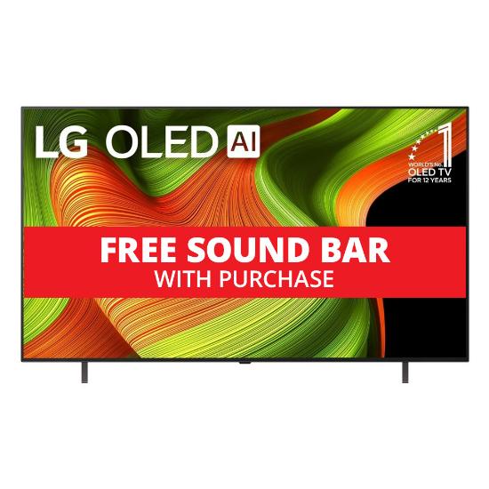 LG 65 Inch Class LG OLED AI B5 4K Smart TV 2025