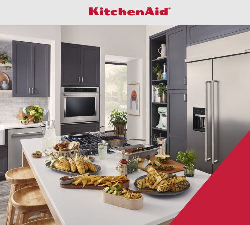 Save up to $3000 on select Kitchenaid appliances