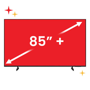 85 inch plus