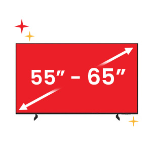 55 inch to 65 inch TVs