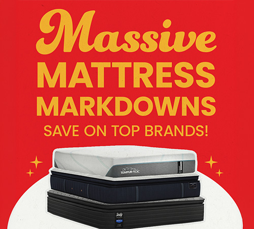 Massive Mattress Markdowns