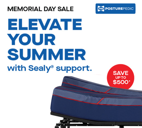 Sealy Memorial Day Sale Save Up To $500