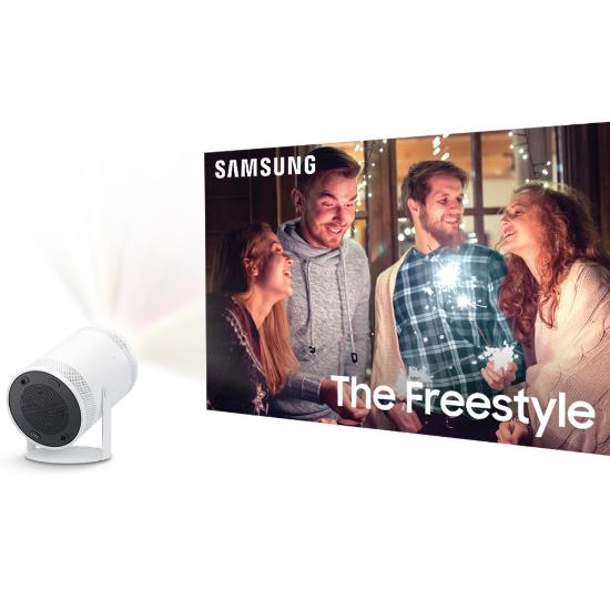 Samsung The Freestyle Projector with 30 to 100 inch image