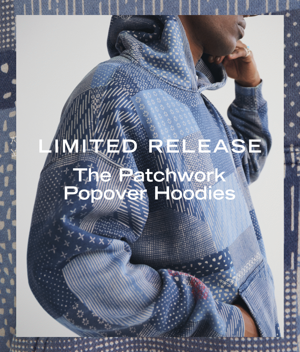 LIMITED RELEASE  The Patchwork Popover Hoodies