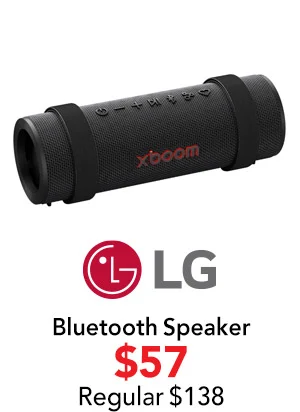LG xboom Grab Portable Bluetooth Speaker