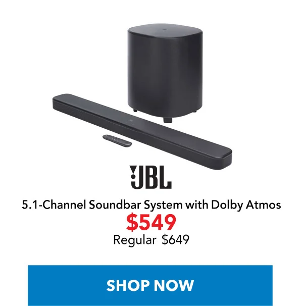 JBL Bar 500MK2 5.1-Channel Soundbar System with Dolby Atmos
