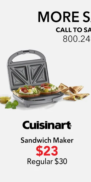 Cuisinart Sandwich Maker