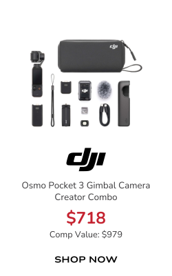 DJI Osmo Pocket 3 Gimbal Camera Creator Combo