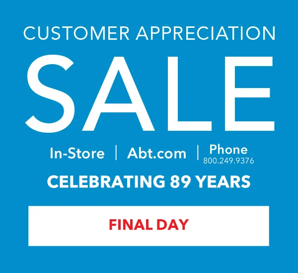 Abt's Customer Appreciation Sale Starts Now