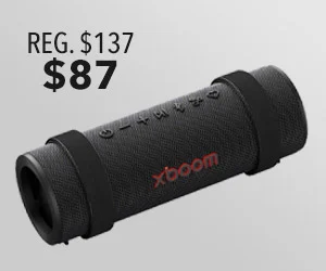 LG xboom Grab Portable Bluetooth Speaker