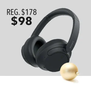 Sony Black Wireless Noise Canceling Over-Ear Headphones