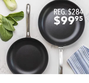Viking Hard Anodized 10" & 12" Nonstick Fry Pan Set