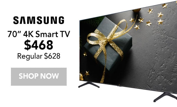 Samsung 70" TU7000 Titan Gray Crystal UHD 4K Smart HDTV