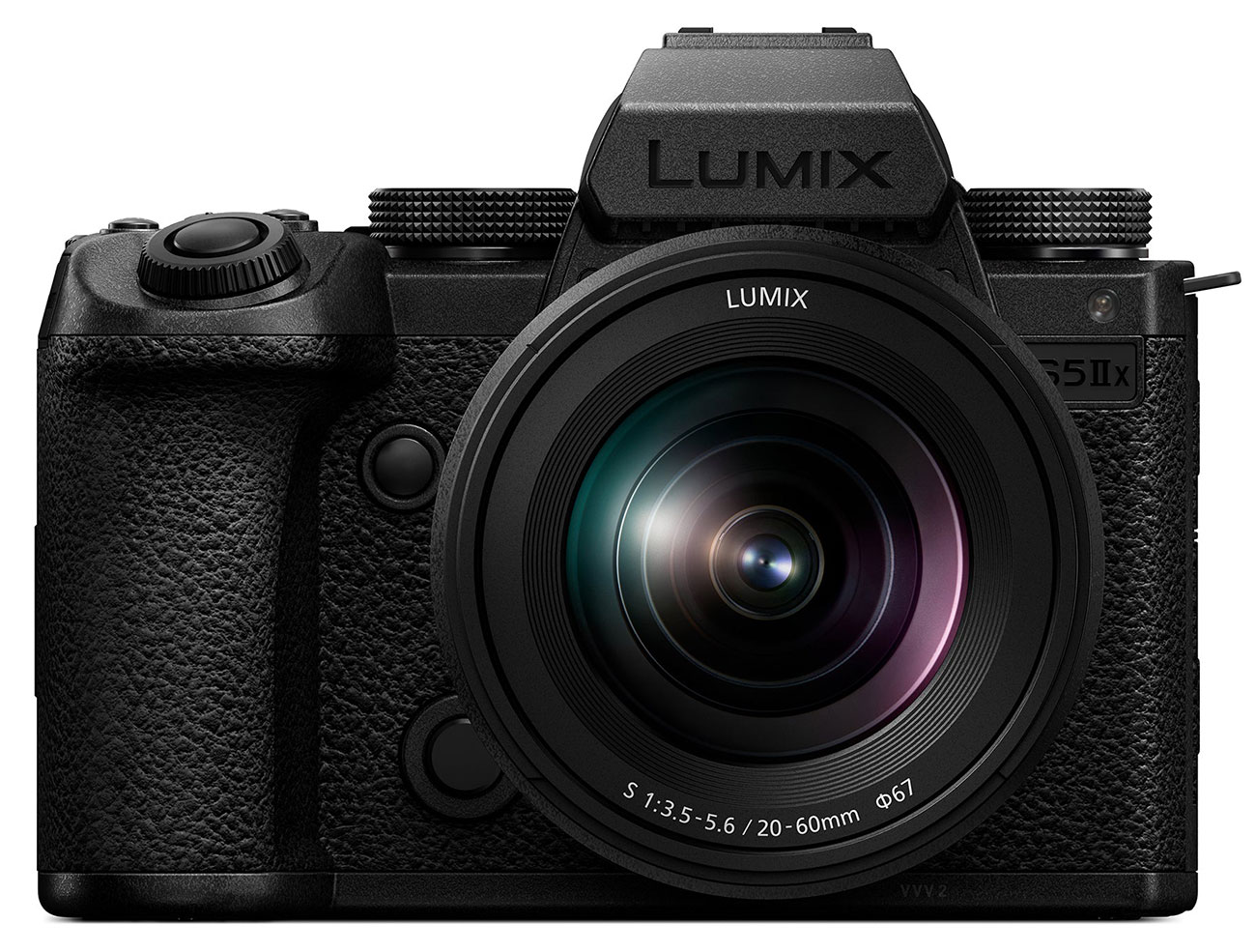 Panasonic Lumix S5M2X Full Frame Mirrorless Digital Camera with 20-60mm f/3.5-5.6 Lens in Black