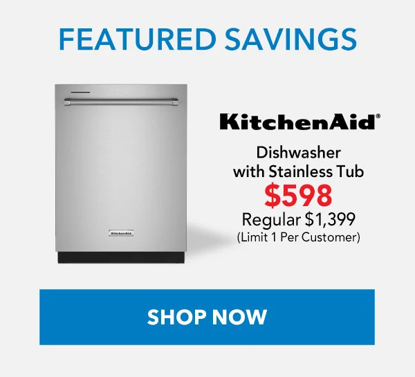 KitchenAid 44 dBA Dishwasher With 360° Max Jets Third Rack 24-Inch in PrintShield Stainless Steel