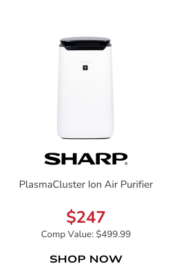 Sharp White PlasmaCluster Ion Air Purifier