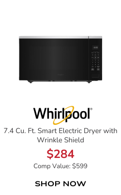 Whirlpool 2.2 Cu. Ft. Countertop Microwave in Fingerprint Resistant Stainless Steel
