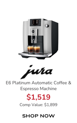 Jura E6 Platinum Automatic Coffee & Espresso Machine
