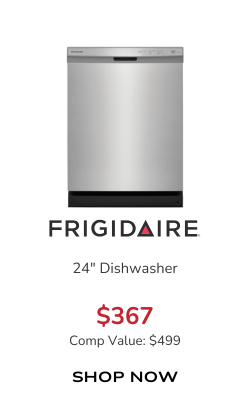 Frigidaire 24-Inch Dishwasher in Stainless Steel
