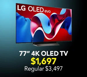 LG OLED TV evo C4 Series 77-Inch 4K with webOS