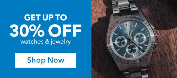 WATCHES & JEWELRY SAVINGS