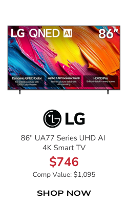 LG UA77 Series TV
