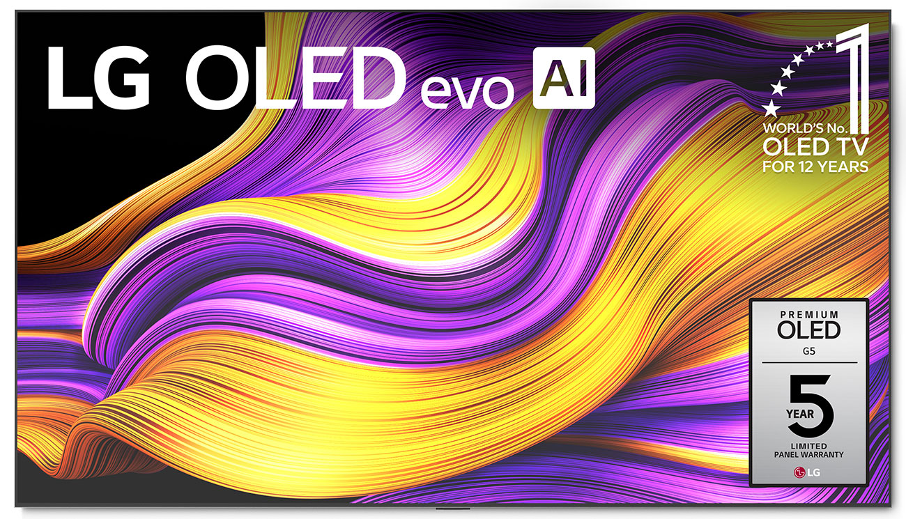 Image of 65" LG OLED evo AI G5 4K Smart TV