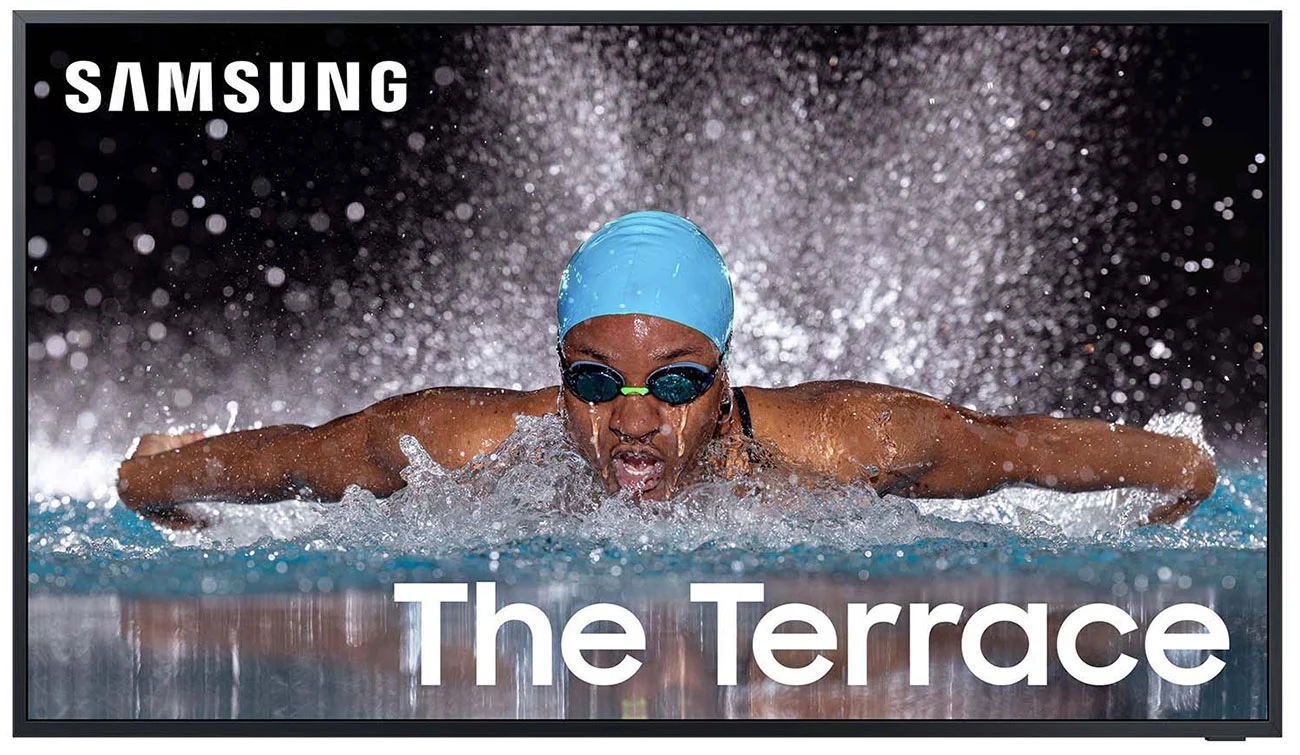 Image of 55" Samsung Partial Sun Outdoor QLED Smart TV 