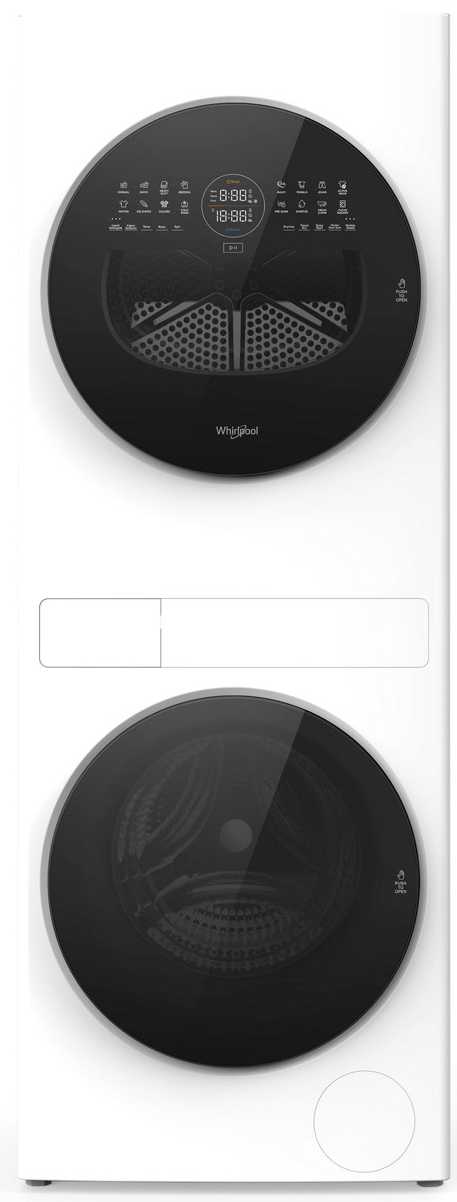 Image of Whirlpool Compact Ventless Heat Pump Laundry Tower