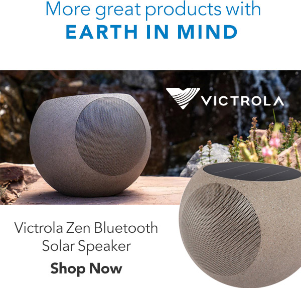 Victrola Zen Outdoor Bluetooth Solar Speaker