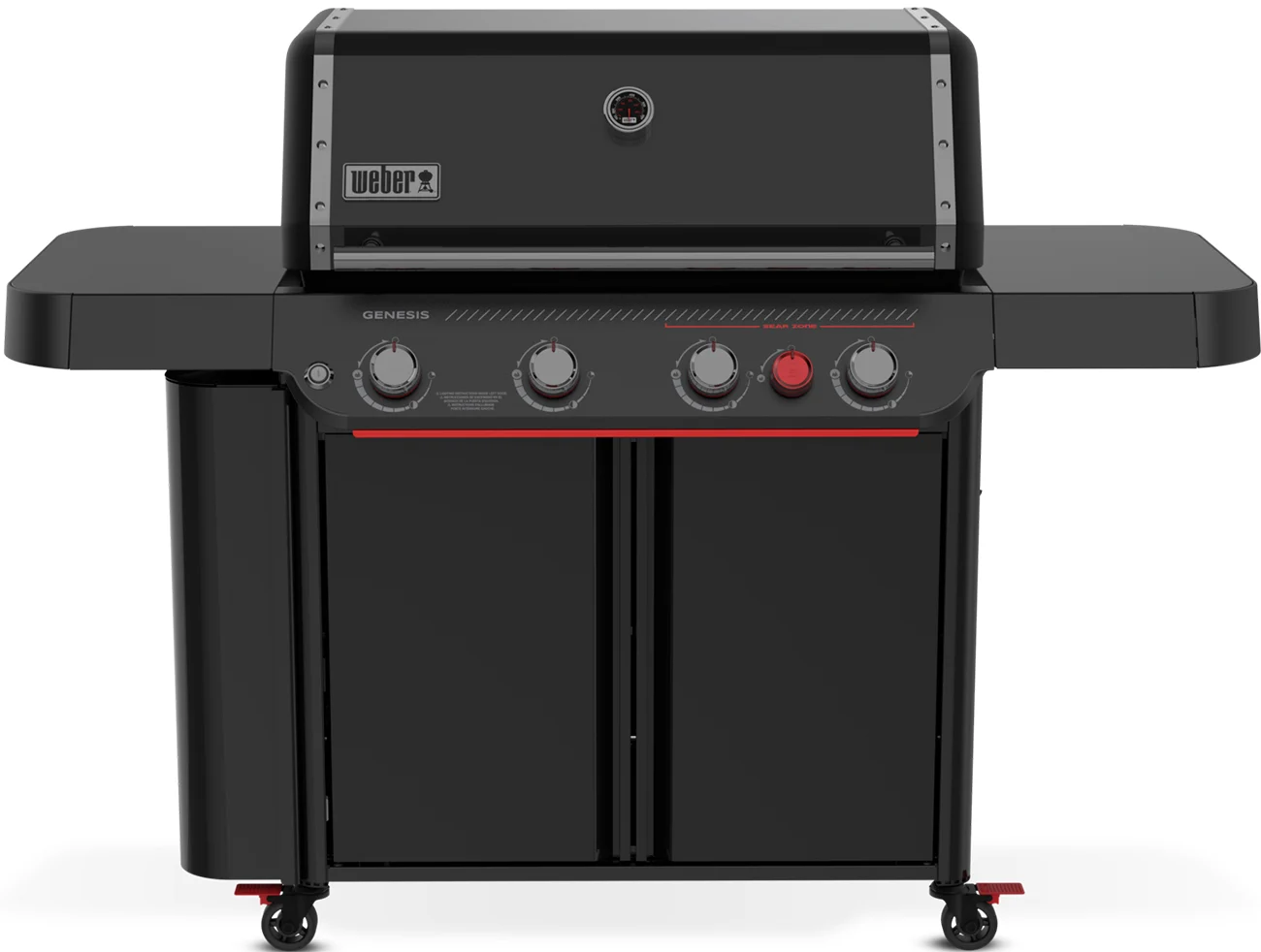 Image of Weber Genesis E-430 Stealth Edition LP Gas Grill