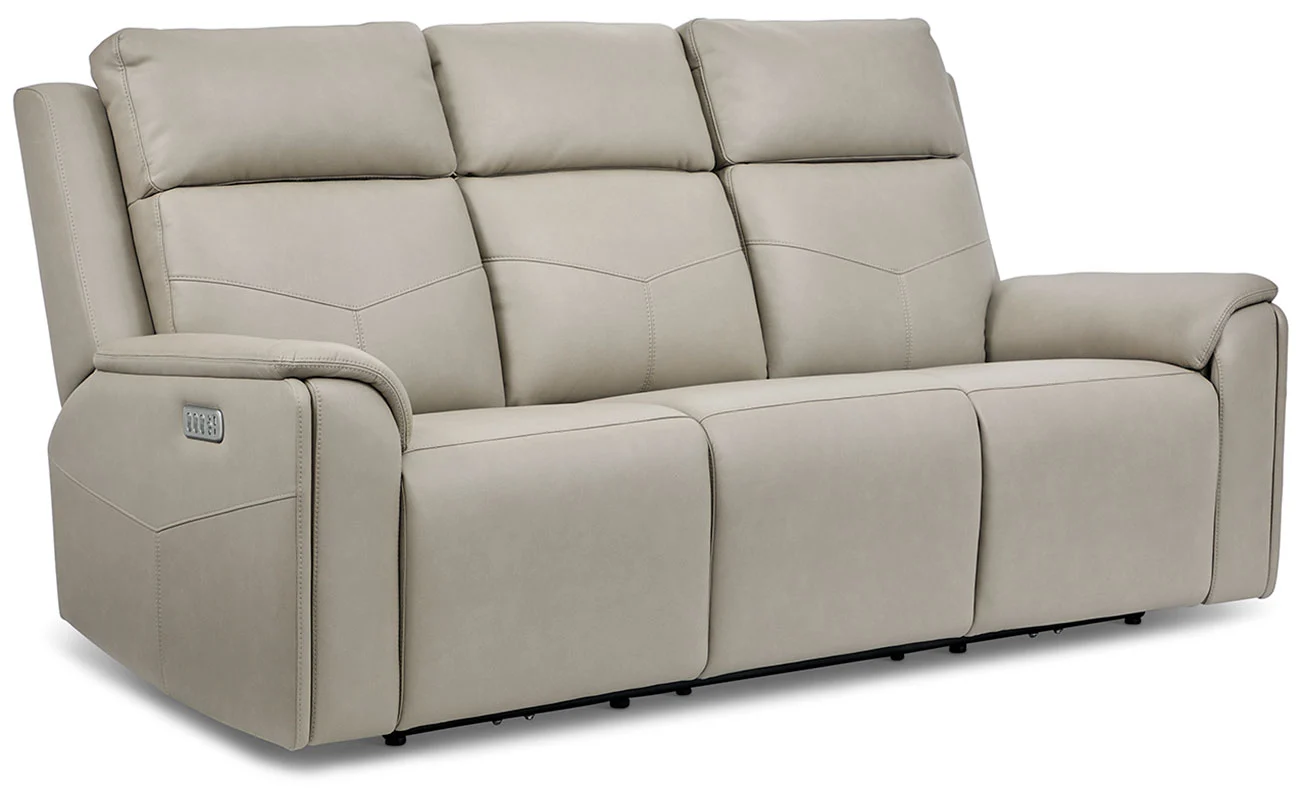 Image of Flexsteel Vernon Power Reclining Sofa with Heat & Massage