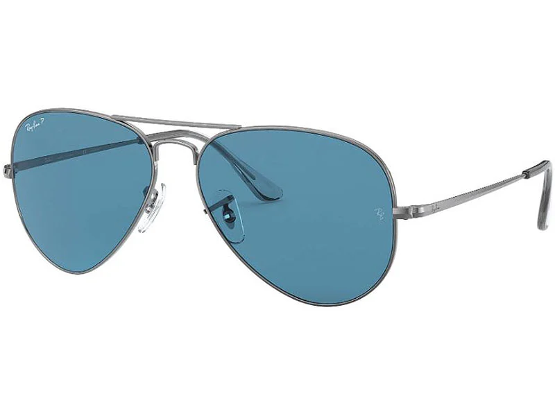 Image of Ray-Ban Polarized Aviator Sunglasses