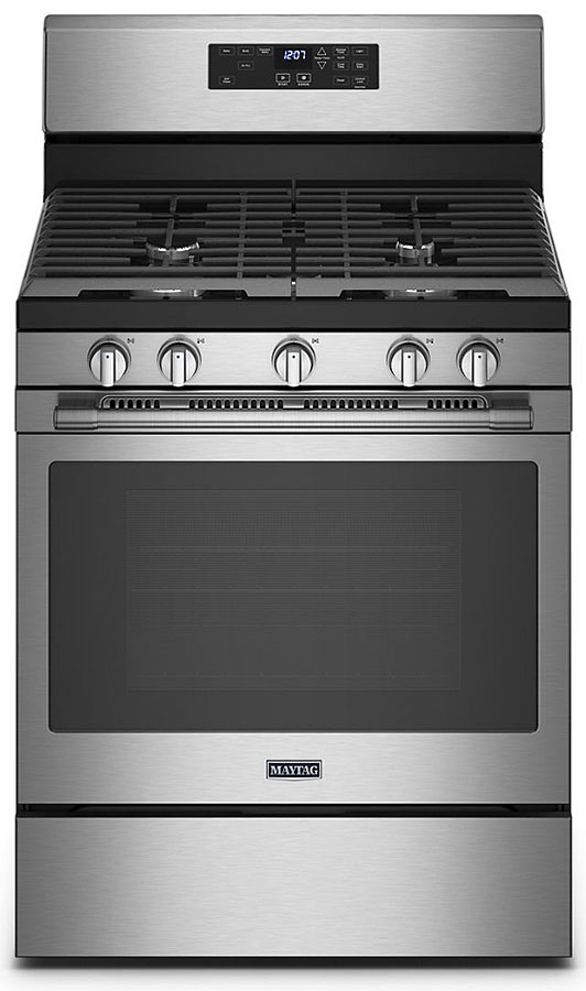 Image of Maytag 5 Cu. Ft. Gas Range With Air Fryer