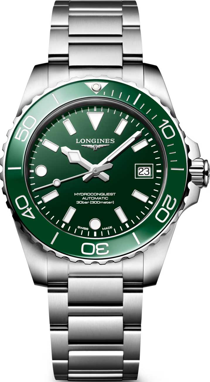 Image of HYDROCONQUEST 39mm | Green Dial