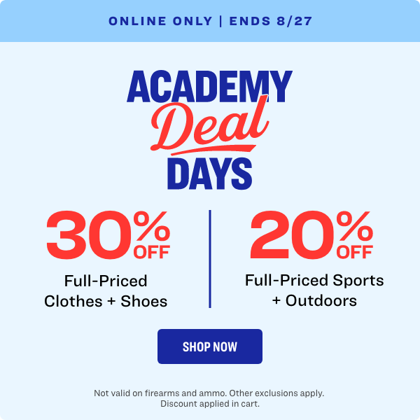Academy Deal Days