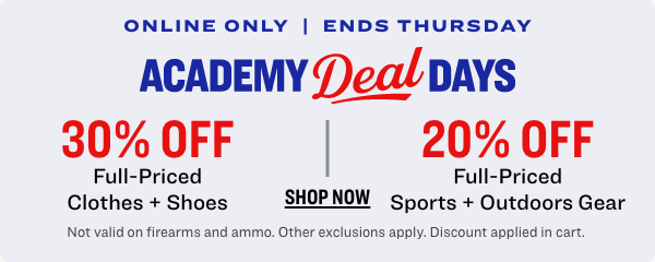 Academy Deal Days