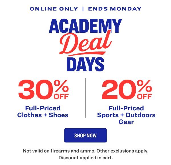 Academy Deal Days