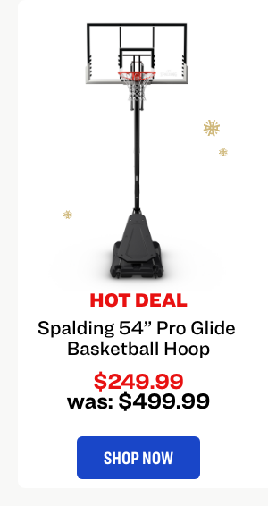 Spalding 54” Pro Glide Basketball Hoop