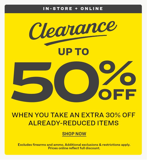 Clearance UP TO 50% OFF