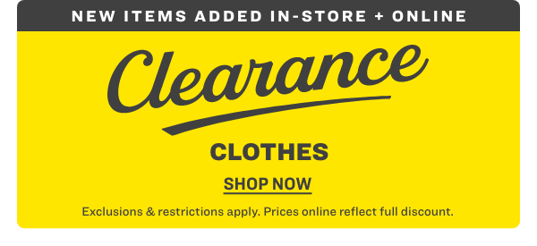 Clearance | Clothes
