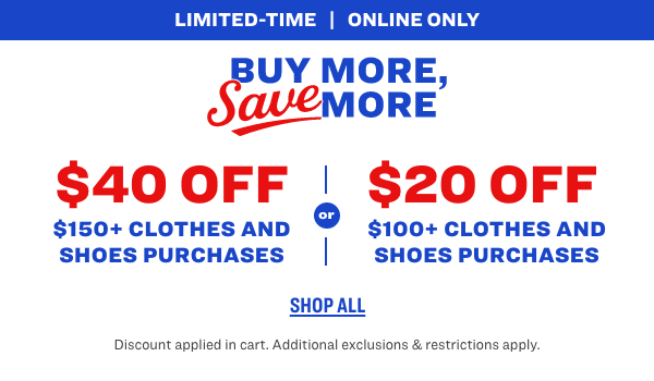 BUY MORE SAVE MORE