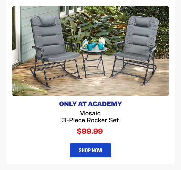 Mosaic 3-Piece Rocker Set