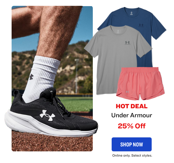 HOT DEAL Under Armour 25% Off