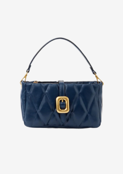 Quilted Crossbody Bag Navy